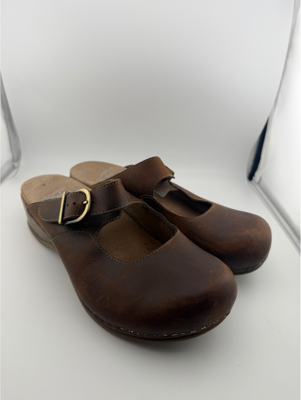 Dansko Martina Mary Jane Leather Clog, Size EU 39